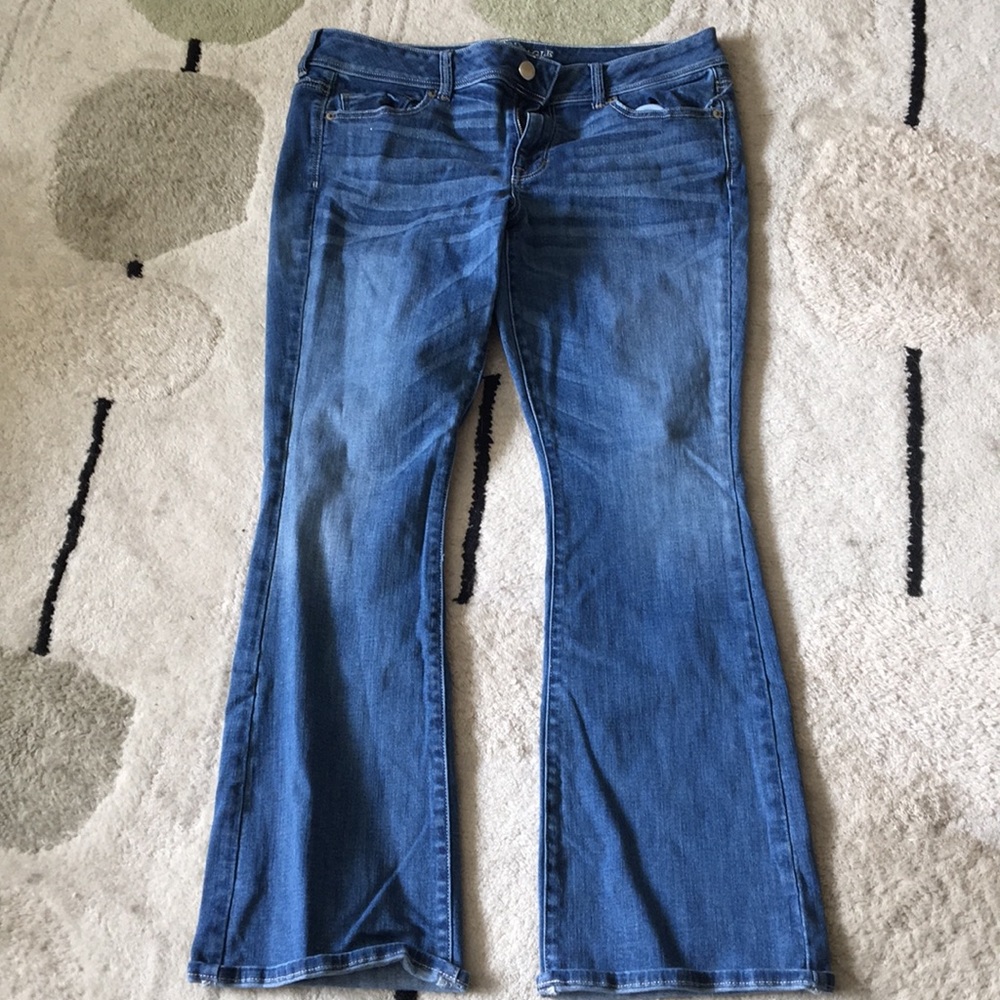 American Eagle Kick Boot Jeans Size 16